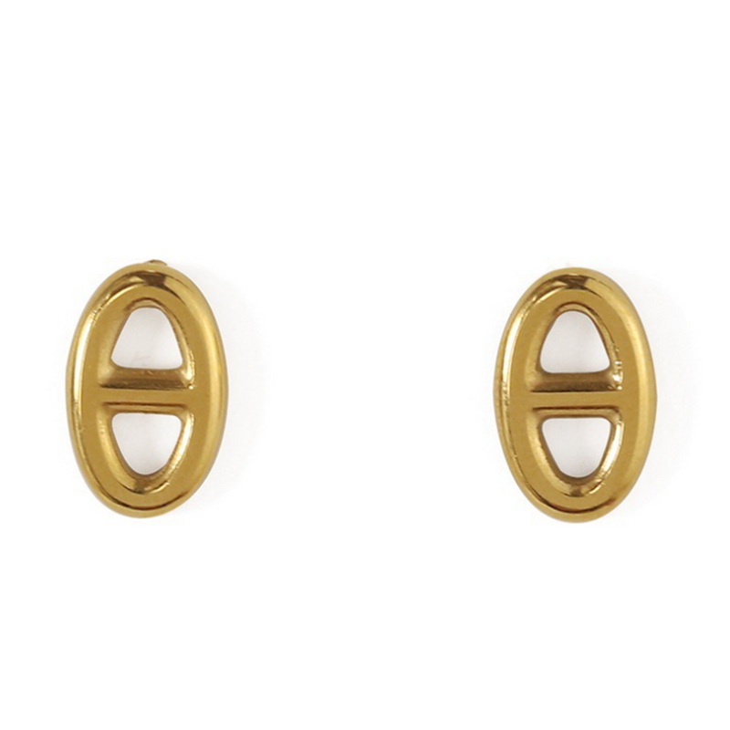 Minimalist Rose Gold Studs Earrings