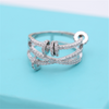 Cubic Zirconia Lucky Charms Adjustment Rings