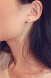 Cubic Zirconia Studs Earrings