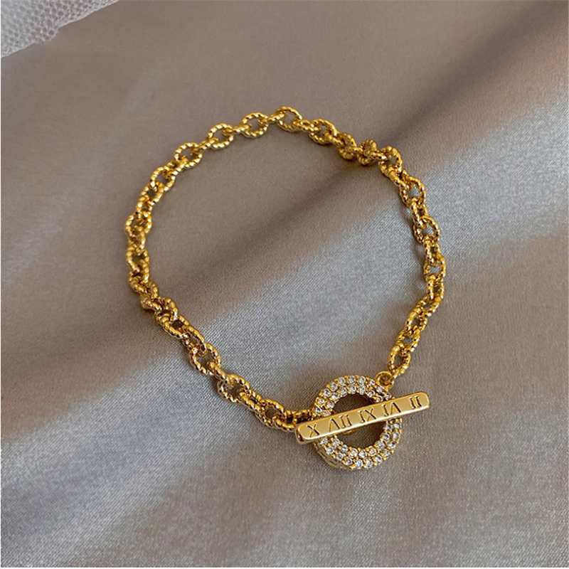 Cubic Zirconia Beaded Thread Bracelets